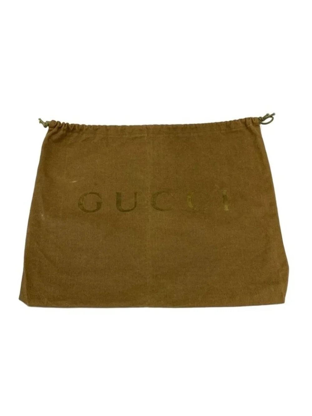 ★SOLD★ Gucci Shoulder Bag Bamboo GG Pattern Beige Brown Studs Leather - Picture 8 of 15